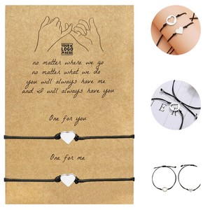 Elegant Heart Rope Bracelet