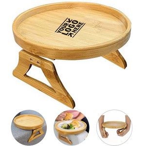 Flexible Wooden Sofa Side Table