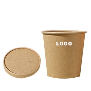 26oz Disposable Soup Cup with Lid