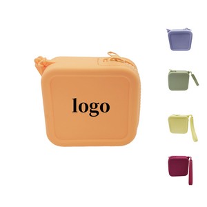 Square Coin & Storage Pouch
