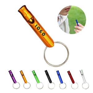 Outdoor Emergency Signal Whistle with Keychain Clip