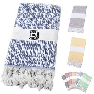 Personalized Jacquard Beach Towel