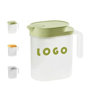 Fridge Water Pitcher 54oz Slim Beverage Container (Filter Free)
