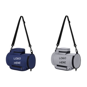 8-Can Polyester Crossbody Cooler Bag